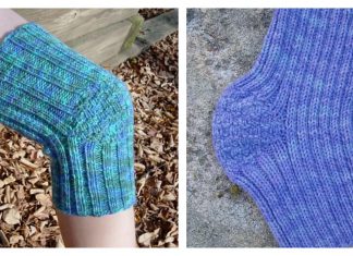 Knee Warmer Free Knitting Pattern