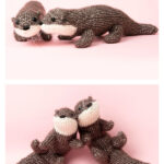 Pair of Otters Knitting Pattern