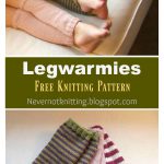 Kids Legwarmies Free Knitting Pattern