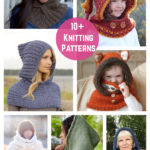 10+ Hooded Cowl Knitting Patterns