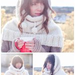 The Huggle Hooded Cowl Free Knitting Pattern