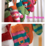 Advent Mini Mittens Free Knitting Pattern
