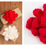 Christmas Present Bows Free Knitting Pattern