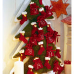 Christmas Tree Advent Calendar Free Knitting Pattern