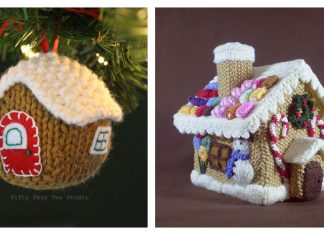 Gingerbread House Knitting Patterns