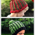 Holiday Hats Free Knitting Pattern