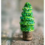 Wine Cork Trees Free Knitting Pattern