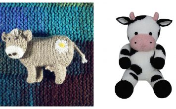 Adorable Amigurumi Cow Knitting Patterns