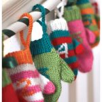 Advent Mini Mittens Free Knitting Pattern
