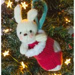 Bunny in a Stocking Free Knitting Pattern