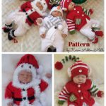 Christmas Baby Outfit Knitting Pattern