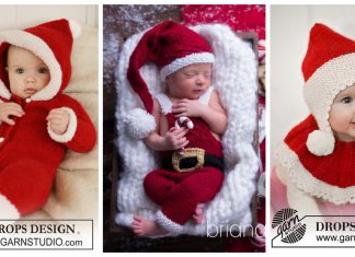 Christmas Baby Outfit Knitting Patterns