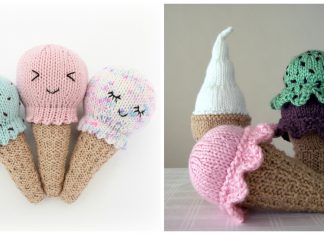 Ice Cream Free Knitting Pattern