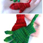 Mini-Me Mini Mittens Free Knitting Pattern