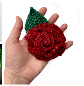 Pretty Rose Knitting Patterns
