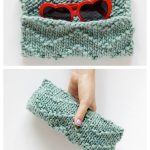 Chevron Sunglasses Case Free Knitting Pattern