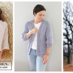 Easy Stay Home Cardigan Free Knitting Pattern