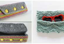 Glasses Case Free Knitting Pattern