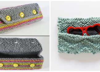 Glasses Case Free Knitting Pattern