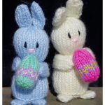 Mini Easter Bunny Free Knitting Pattern