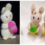 Mini Easter Bunny Free Knitting Pattern