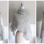 Chevron Lace Wrap Free Knitting Pattern