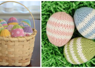 Easter Egg Free Knitting Pattern