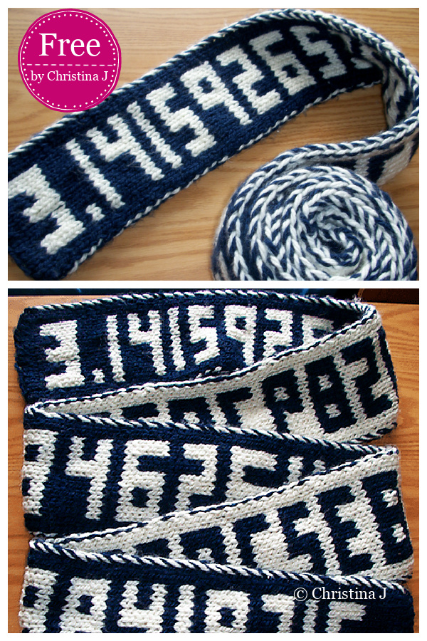 Dottie Double Knit Scarf Free Knitting Pattern