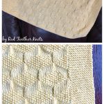 Tumbling Blocks Blanket Free Knitting Pattern