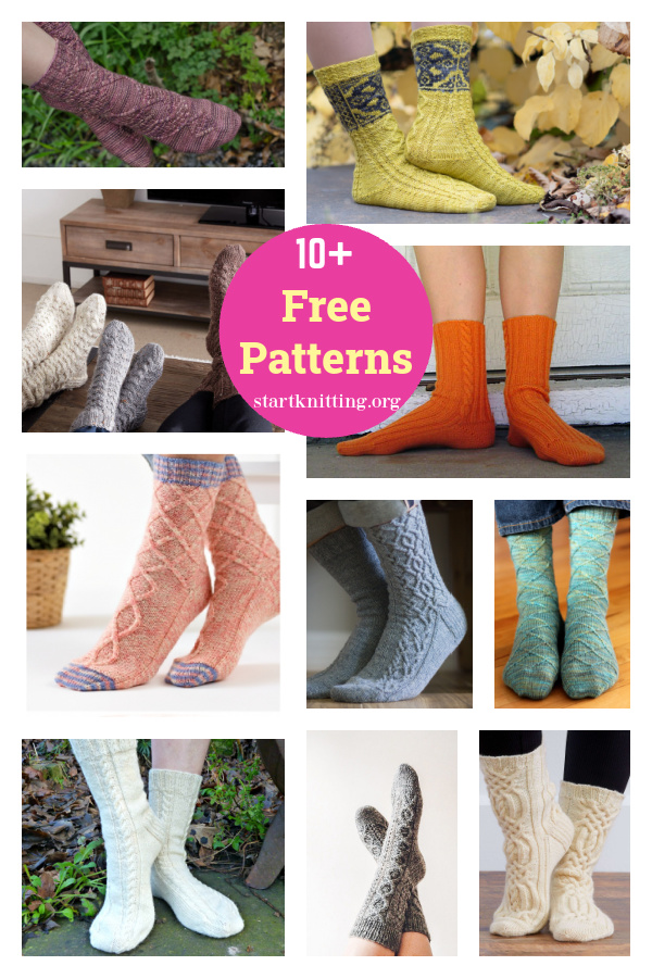 Krk Cable Socks Free Knitting Pattern