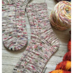 A Little Hocus Pocus Socks Free Knitting Pattern
