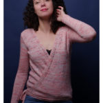 Aster Wrap-over Cardigan Free Knitting Pattern