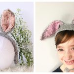 Bunny Ears Headband Free Knitting Pattern