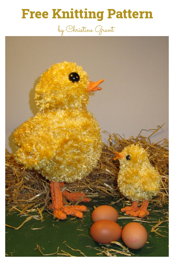 Easter Earl Adorable Chick Free Knitting Pattern