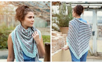 Eucalyptus Lace Shawl Free Knitting Pattern