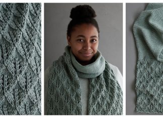 Leaf Lace Scarf Free Knitting Pattern