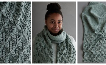 Leaf Lace Scarf Free Knitting Pattern