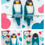Lovebirds Free Knitting Pattern