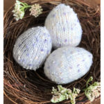 Quick Easter Egg Free Knitting Pattern and Video Tutorial