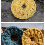 River Falmore Scrunchie Free Knitting Pattern