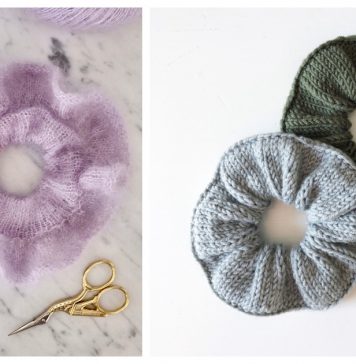 Scrunchie Free Knitting Patterns
