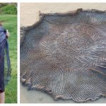 Shipwreck Circular Shawl Free Knitting Pattern