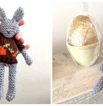 Spring Bunny Free Knitting Pattern