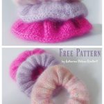Wasteyarn Scrunchie Free Knitting Pattern