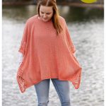 Wild Flower Poncho Free Knitting Pattern