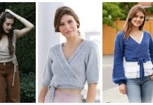 Wrap Top Free Knitting Patterns