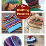 10+ Scrap Buster Hat Knitting Patterns