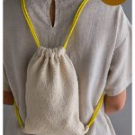 Drawstring Backpack Free Knitting Pattern
