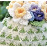 Flower Tea Cosy Free Knitting Pattern