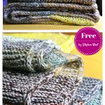 Garter Squish Blanket Free Knitting Pattern